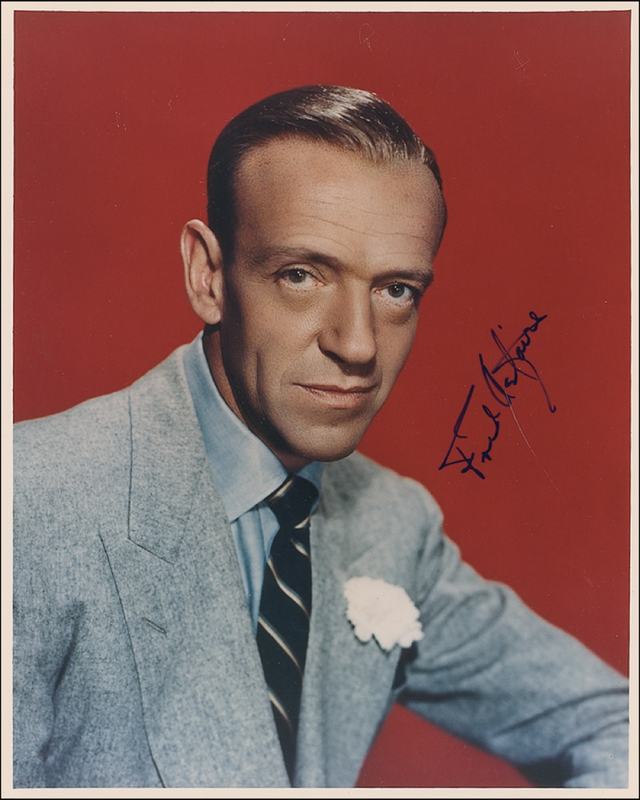 Lot 955 Fred Astaire Signed Photograph
