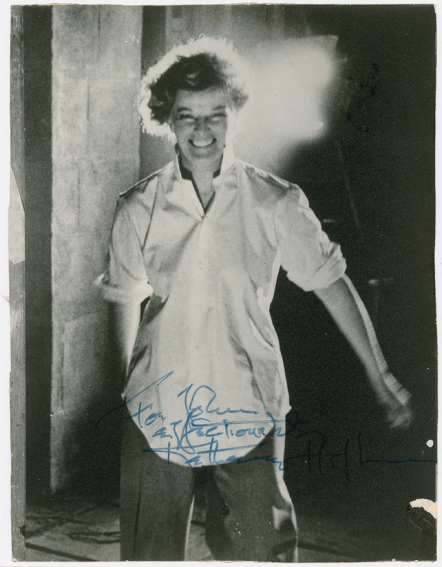 Lot 1135 Katharine Hepburn Signed Photograph