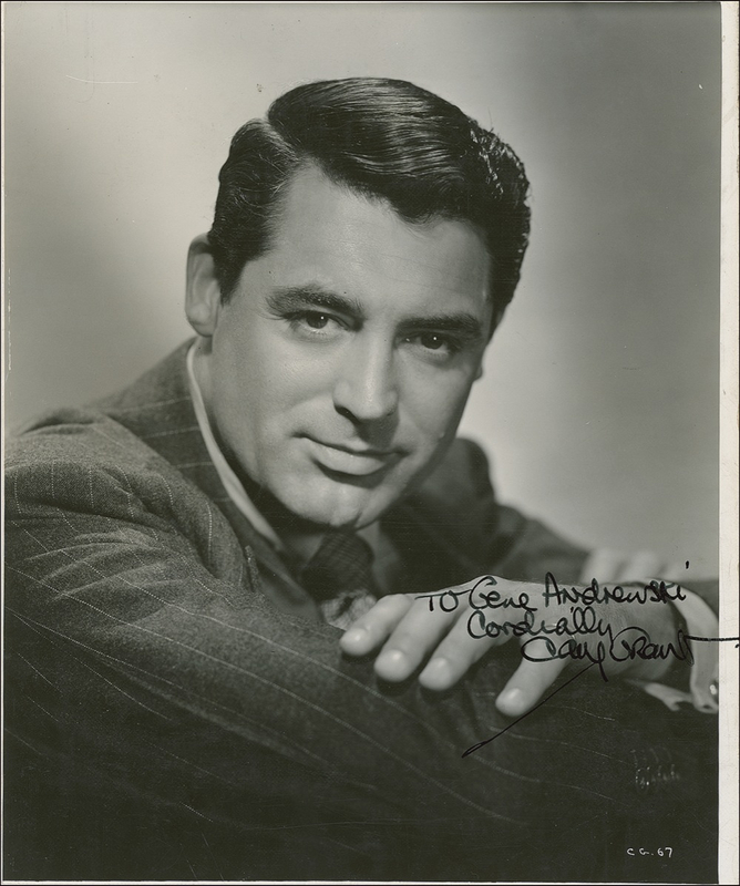 Lot 1111 Cary Grant Signed Photograph