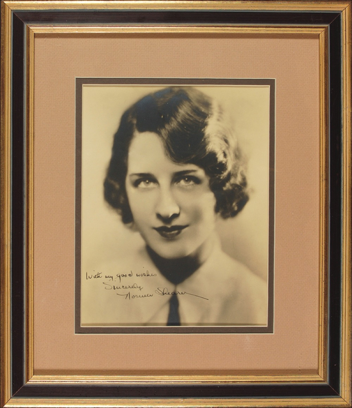 Lot 1328 Norma Shearer Signed Photograph
