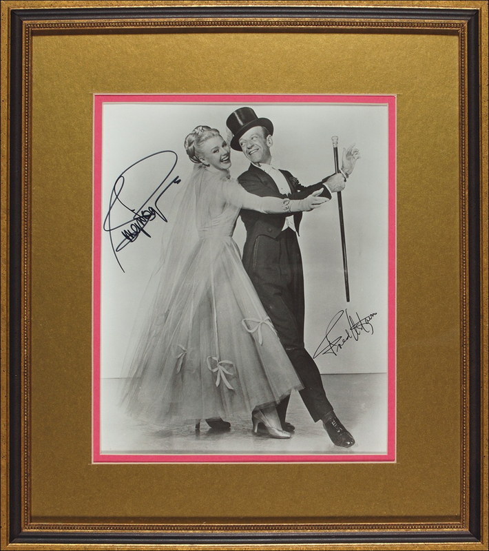 Lot 953 Fred Astaire and Ginger Rogers Signed Photograph
