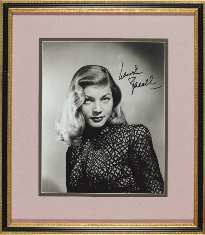 Lot 961 Lauren Bacall Signed Photograph