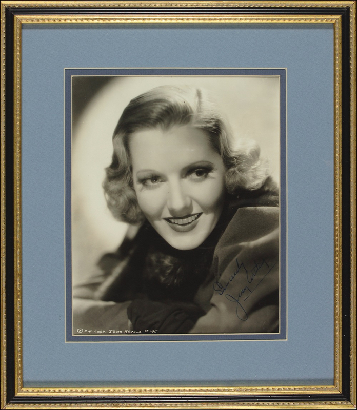 Lot 952 Jean Arthur Signed Photograph