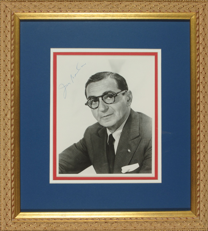 Lot 683 Irving Berlin Signed Photograph
