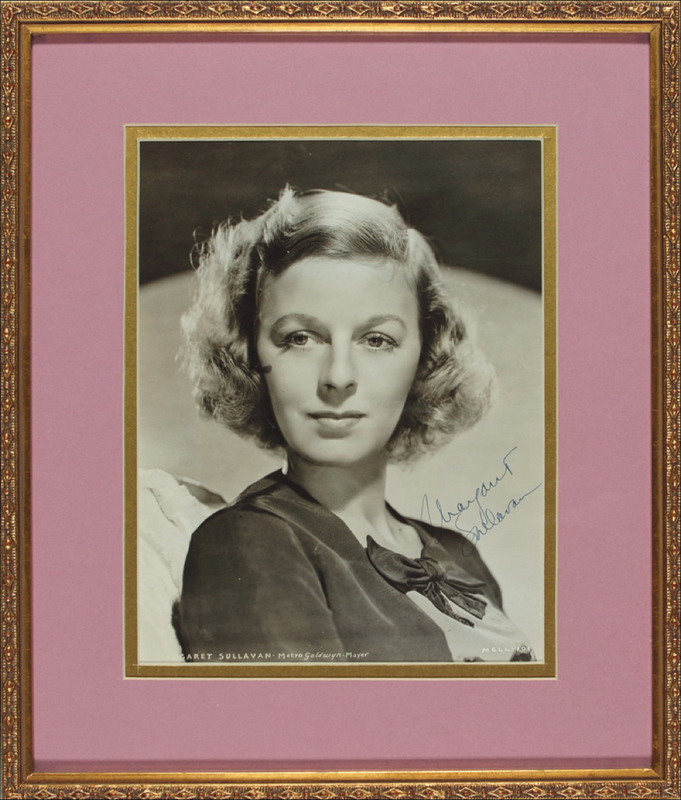 Lot 1352 Margaret Sullavan Signed Photograph