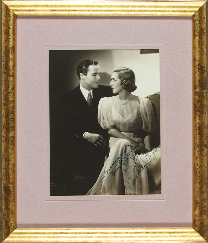 Lot 1264 Mary Pickford and Buddy Rogers Signed Photograph