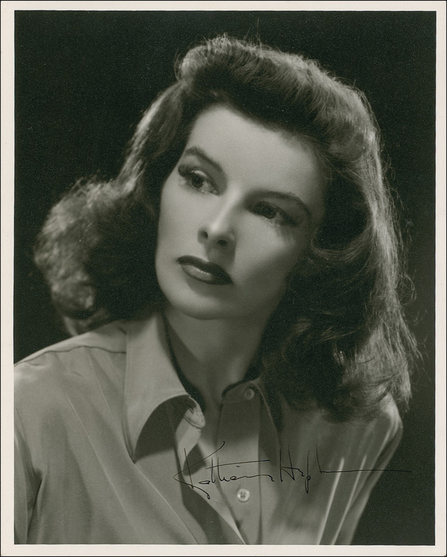 Lot 1136 Katharine Hepburn Signed Photograph