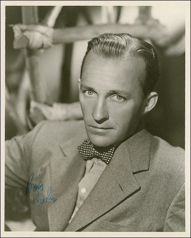 Lot 1041 Bing Crosby Signed Photograph
