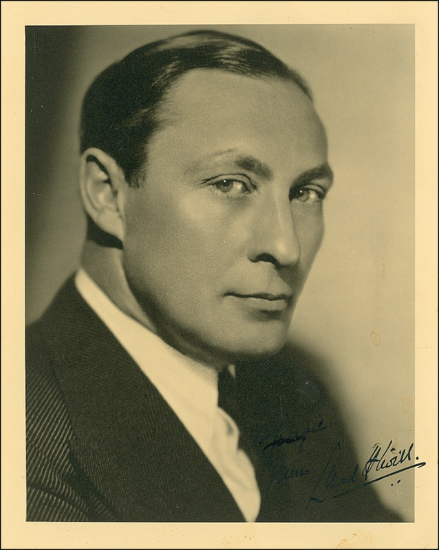 Lot 957 Lionel Atwill Signed Photograph