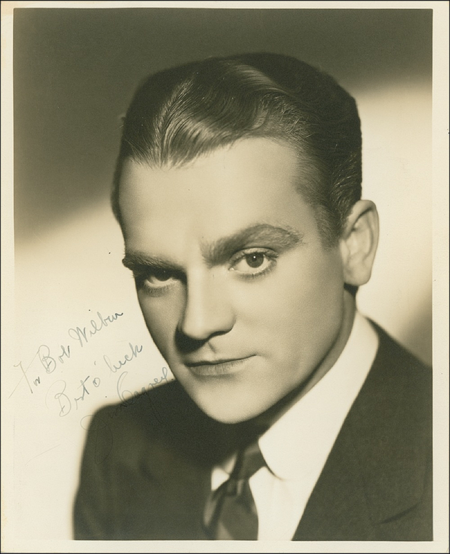 Lot 1015 James Cagney Signed Photograph