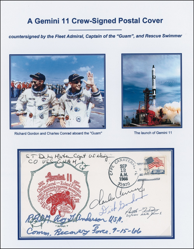 Lot 431 Gemini 11 Commemorative Cover