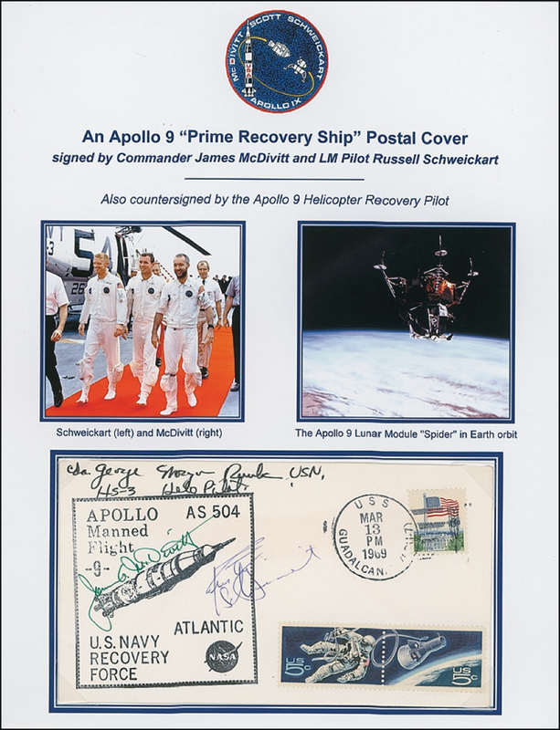Lot 403 Apollo 09 Commemorative Cover