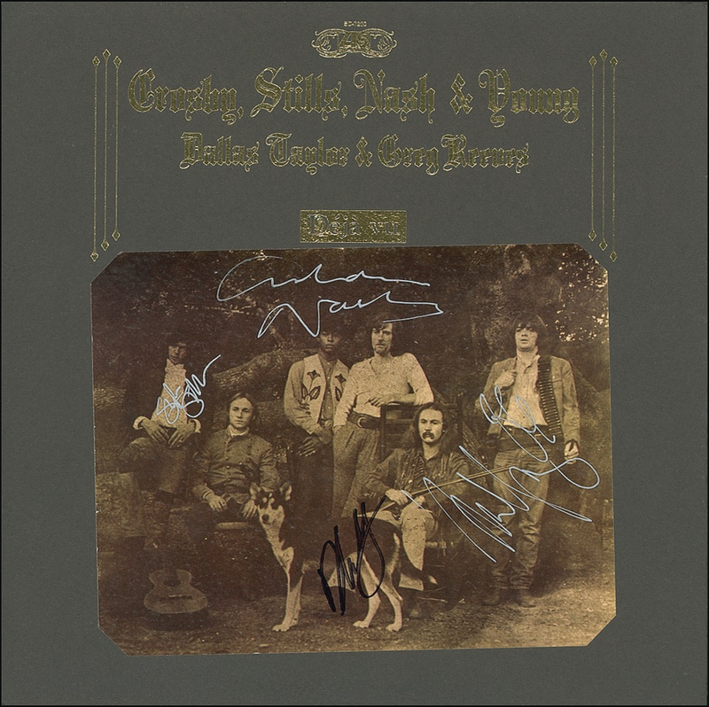 Lot 725 Crosby, Stills, Nash, and Young Album
