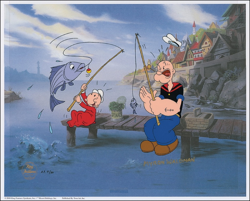 Lot 643 Myron Waldman Animation Cel