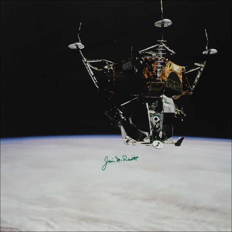 Lot 439 James McDivitt Signed Photograph