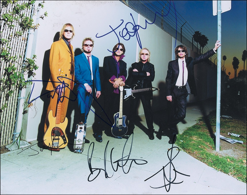 Lot 654 Aerosmith Signed Photograph