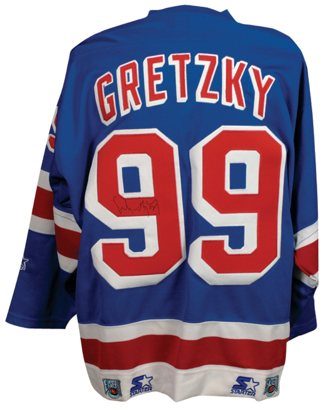 Lot 1482 Wayne Gretzky Hockey Jersey
