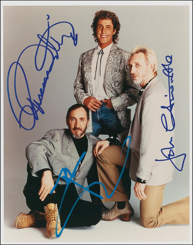Lot 913 The Who Signed Photograph