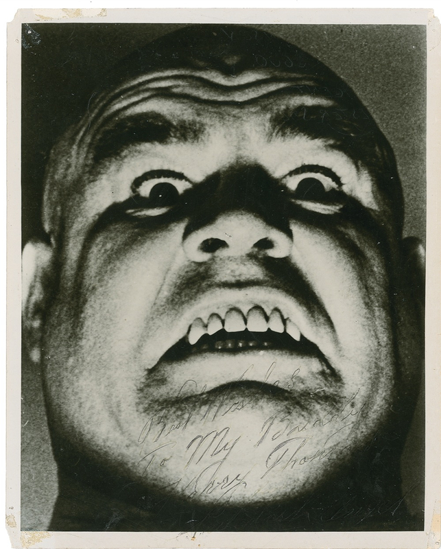 Lot 1149 Tor Johnson: As the “Swedish Angel”