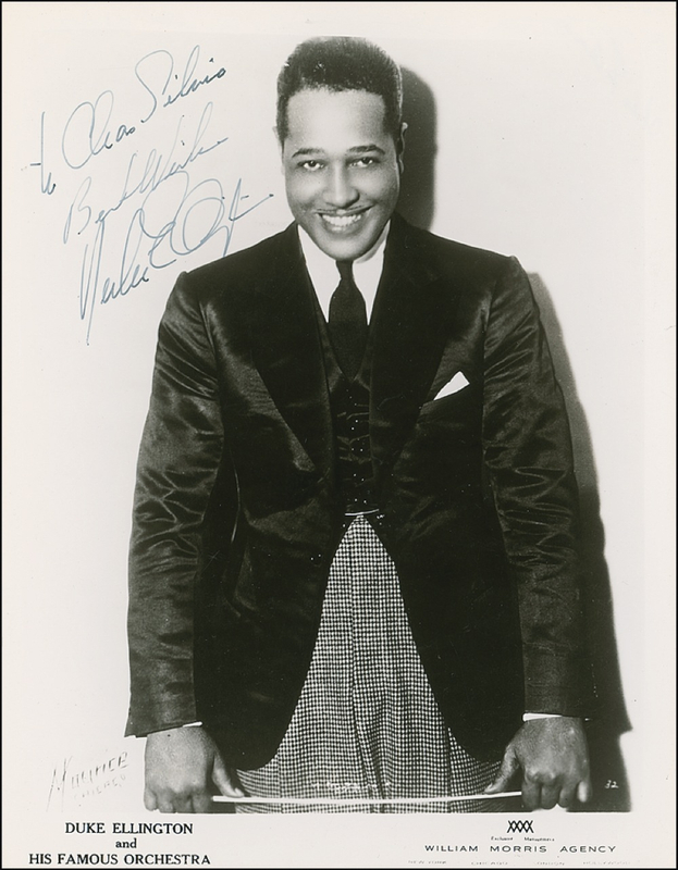 Lot 744 Duke Ellington Signed Photograph