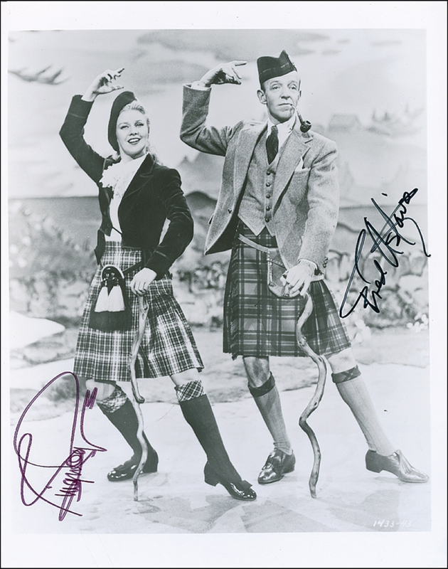 Lot 954 Fred Astaire and Ginger Rogers Signed Photograph