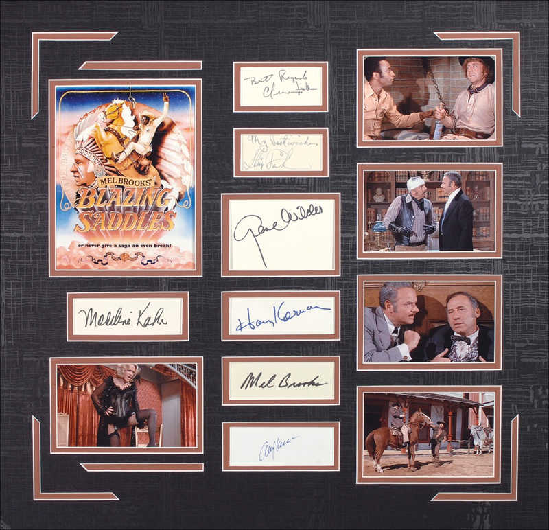 Lot 991 Blazing Saddles Signature
