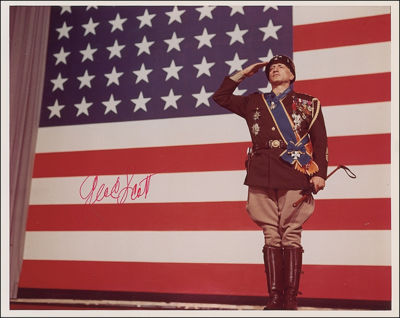 Lot 1318 George C. Scott Signed Photograph