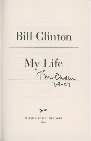 Lot #32 Bill Clinton Book - Image 1