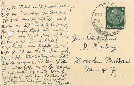 Lot #303 Max Planck Handwritten Letter Signed - Image 1