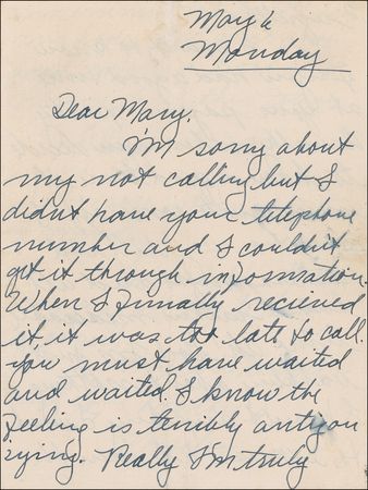 Lot #999 Marlon Brando: A young and disenchanted Brando revolts in New York : “I’m grumpy and morbid, tired, and I’m sick of this town” - Image 1
