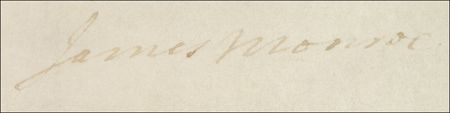 Lot #99 James Monroe Signed Document - Image 2