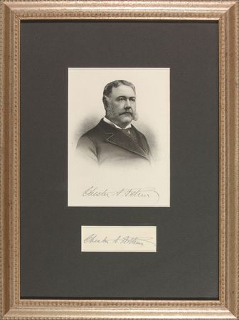 Lot #11 Chester A. Arthur Signature