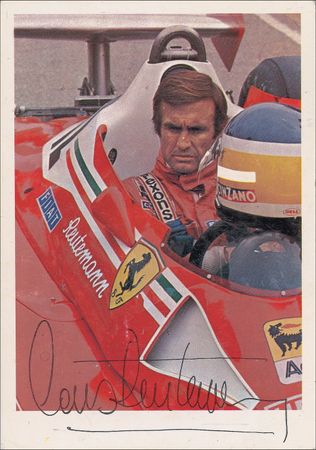 Lot #225 Enzo Ferrari Typed Notes Signed - Image 1
