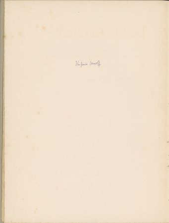 Lot #620 Virginia Woolf Book - Image 1