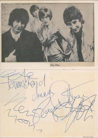 Lot #855 Rock and Roll Autograph Album - Image 1