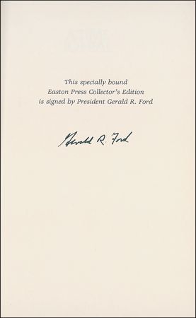Lot #56 Gerald Ford Book - Image 1