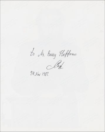 Lot #591 Alexander Solzhenitsyn Signed Photograph - Image 1