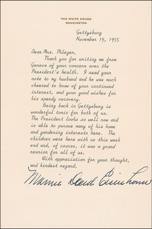 Lot #45 Dwight and Mamie Eisenhower Group Lot - Image 2