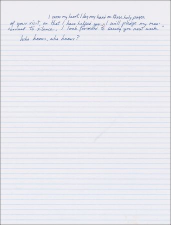 Lot #870 Pete Seeger Manuscript - Image 2