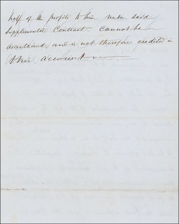 Lot #283 Samuel F. B. Morse: Regarding parts for the first telegraph - Image 1