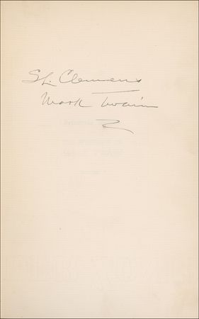 Lot #484 Samuel L. Clemens: Signed edition of his complete works - Image 1
