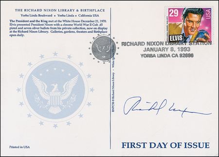 Lot #111 Richard Nixon Postcard - Image 1