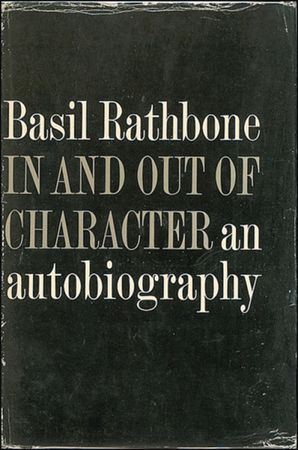 Lot #1288 Basil Rathbone Book - Image 2