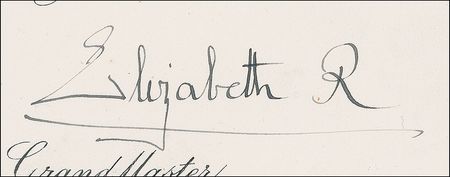 Lot #236 George VI and Elizabeth Signed Document - Image 2