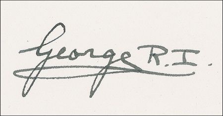 Lot #236 George VI and Elizabeth Signed Document - Image 3