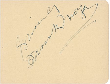 Lot #1405 Wizard of Oz: Frank Morgan Signature - Image 1