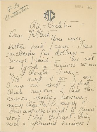 Lot #1021 Ruth Chatterton Group Lot - Image 3