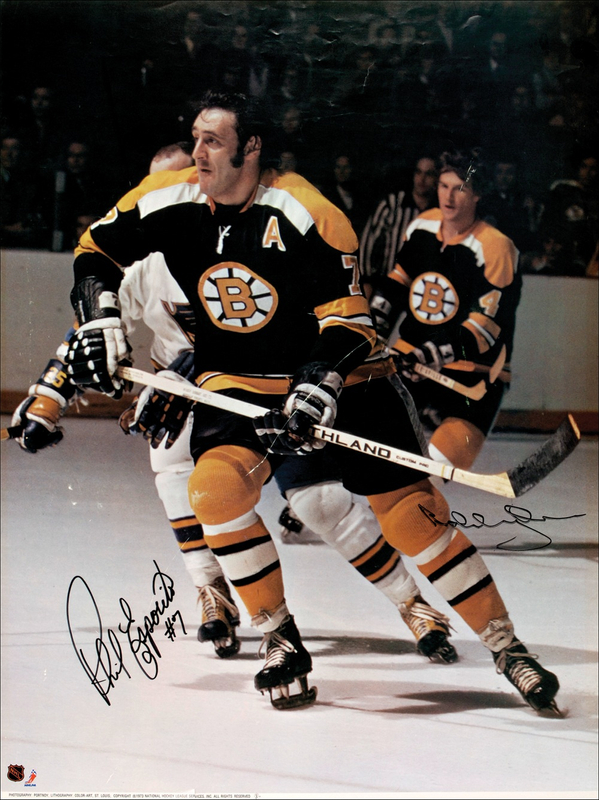 Lot 1367 Bobby Orr and Phil Esposito