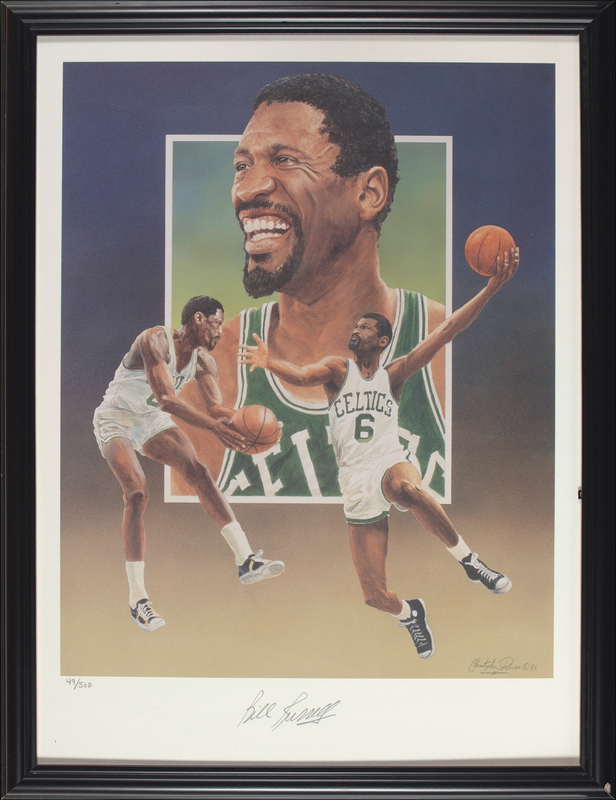 Lot 1399 Bill Russell Print