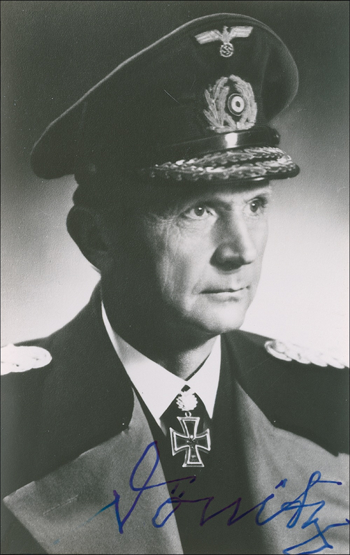 Lot 289 Karl Dönitz Signed Photograph